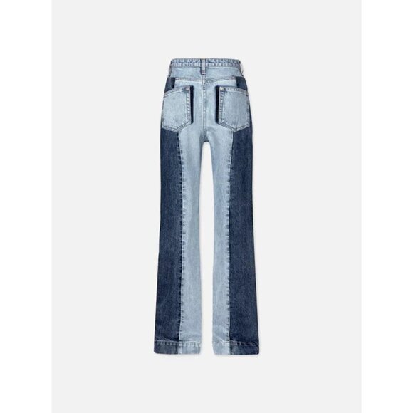 FRAME Atelier Pieced Slim Stacked Jeans. Sz: 27 - Picture 1 of 13